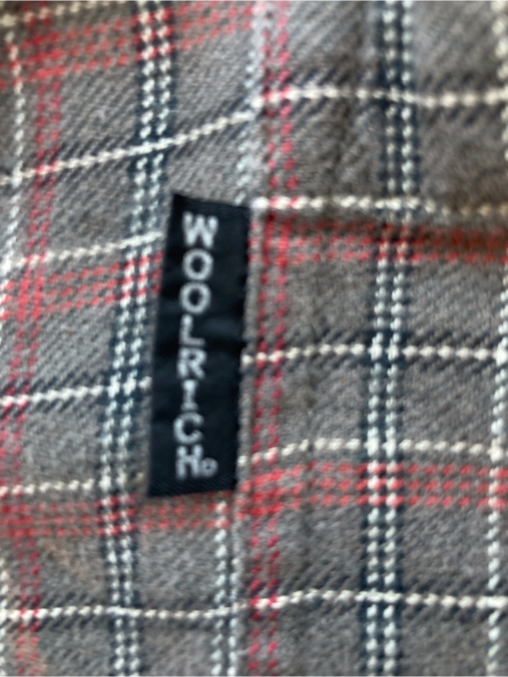 Woolrich Reworked Flannel Rock & Roll Guitar Graphic XL - Picture 8 of 9